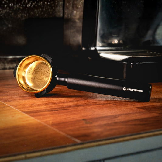 Hypergrind Black & Gold Bottomless Precision Kit (Sunbeam 58mm)