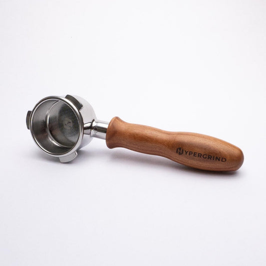 Breville 54mm Bottomless Portafilter (Rosewood) Ergonomic