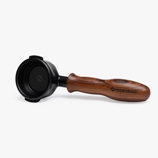 Breville 58mm Dual Boiler/Oracle Bottomless Portafilter Black/Rosewood