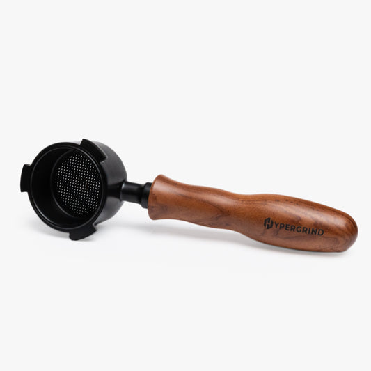 De'Longhi Dedica/SMEG 51mm Bottomless Portafilter (Black/Rosewood)