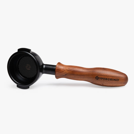 La Marzocco 58mm Bottomless Portafilter (Black/Rosewood)