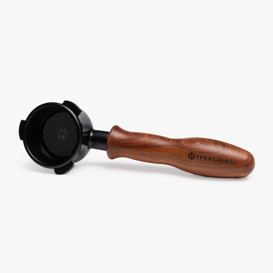 Breville 54mm Bottomless Portafilter (Black/Rosewood)
